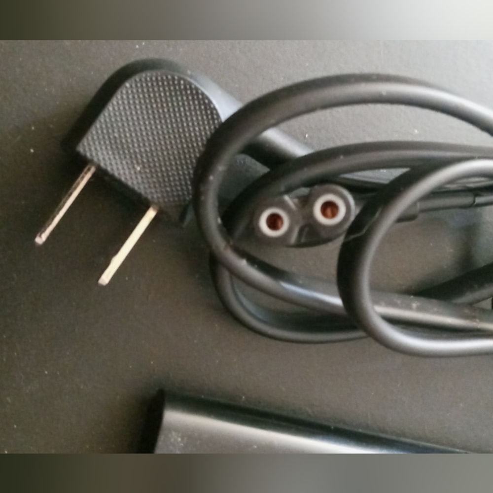 Samsung Black TV Remote & Power Cord universal cord and remote - Picture 2 of 2